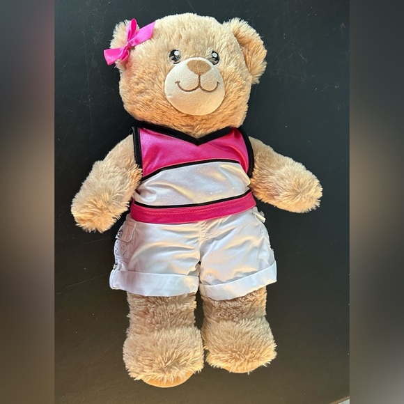 Build a bear with clothes lot of 4 shirt/top/bow plush toys - Picture 2 of 5